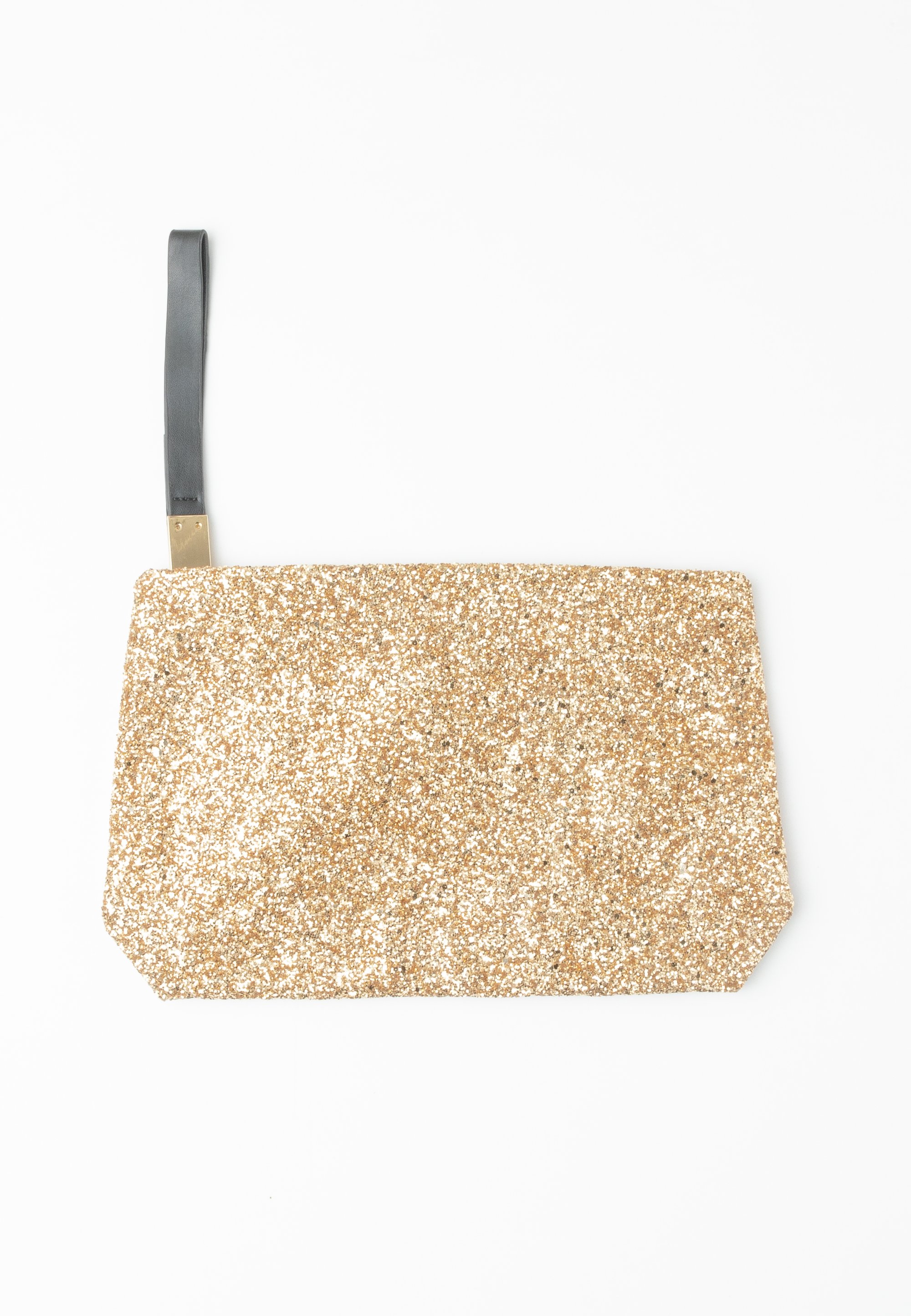 Zara Pochette gold coloured/doré (Seconde main) ZALANDO