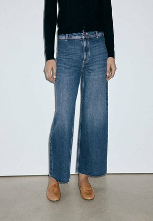 Mango, ADULT - Wide Leg - dark blue