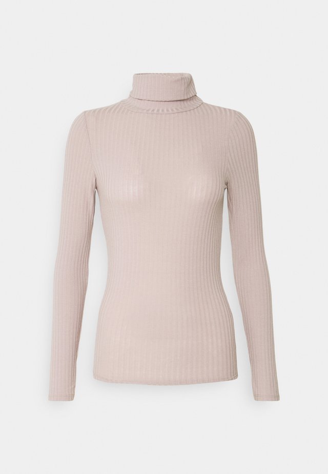 ROLL NECK - Longsleeve - taupe