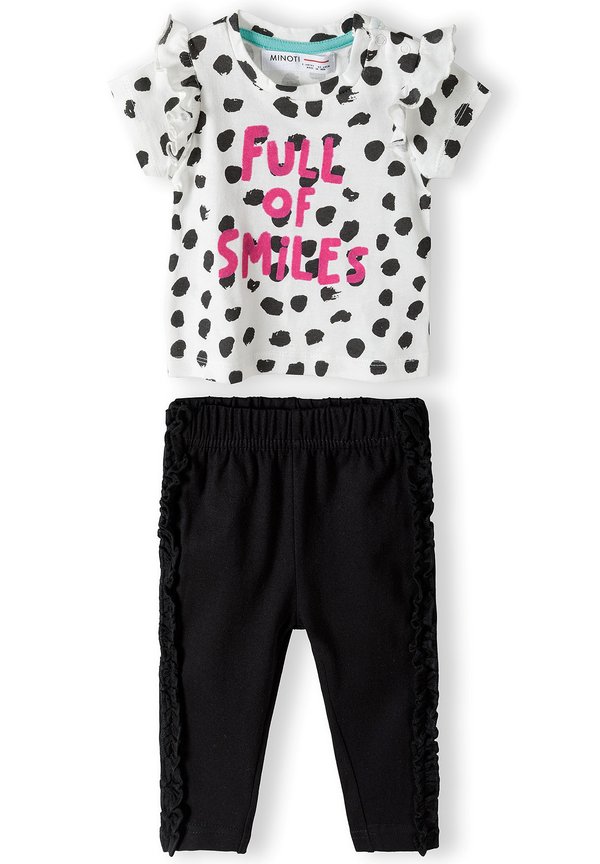 FRILLED SHORT SLEEVE AND LEGGING SET - Tights