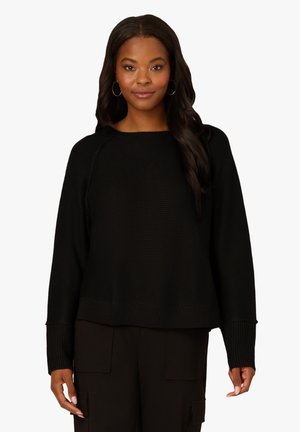 Strickpullover - schwarz