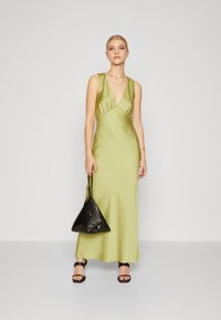 Abercrombie & Fitch PLUNGE COWL BACK MAXI - Proginė apranga - sweet pea