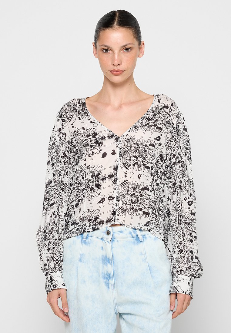 Iro Blouse zwart Iro Blouse zwart