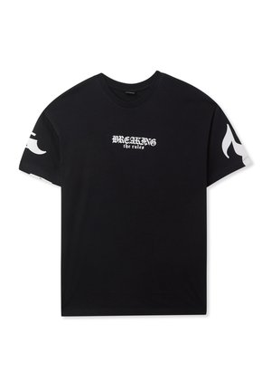 T-shirt con stampa - nero