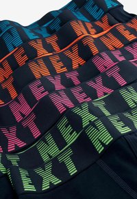 Next A-FRONT 8 PACK - Kitsad bokserid - navy blue bright neon logo waistband