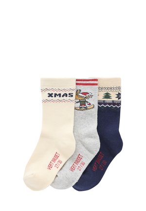 3 PACK - Socks - wollweiß