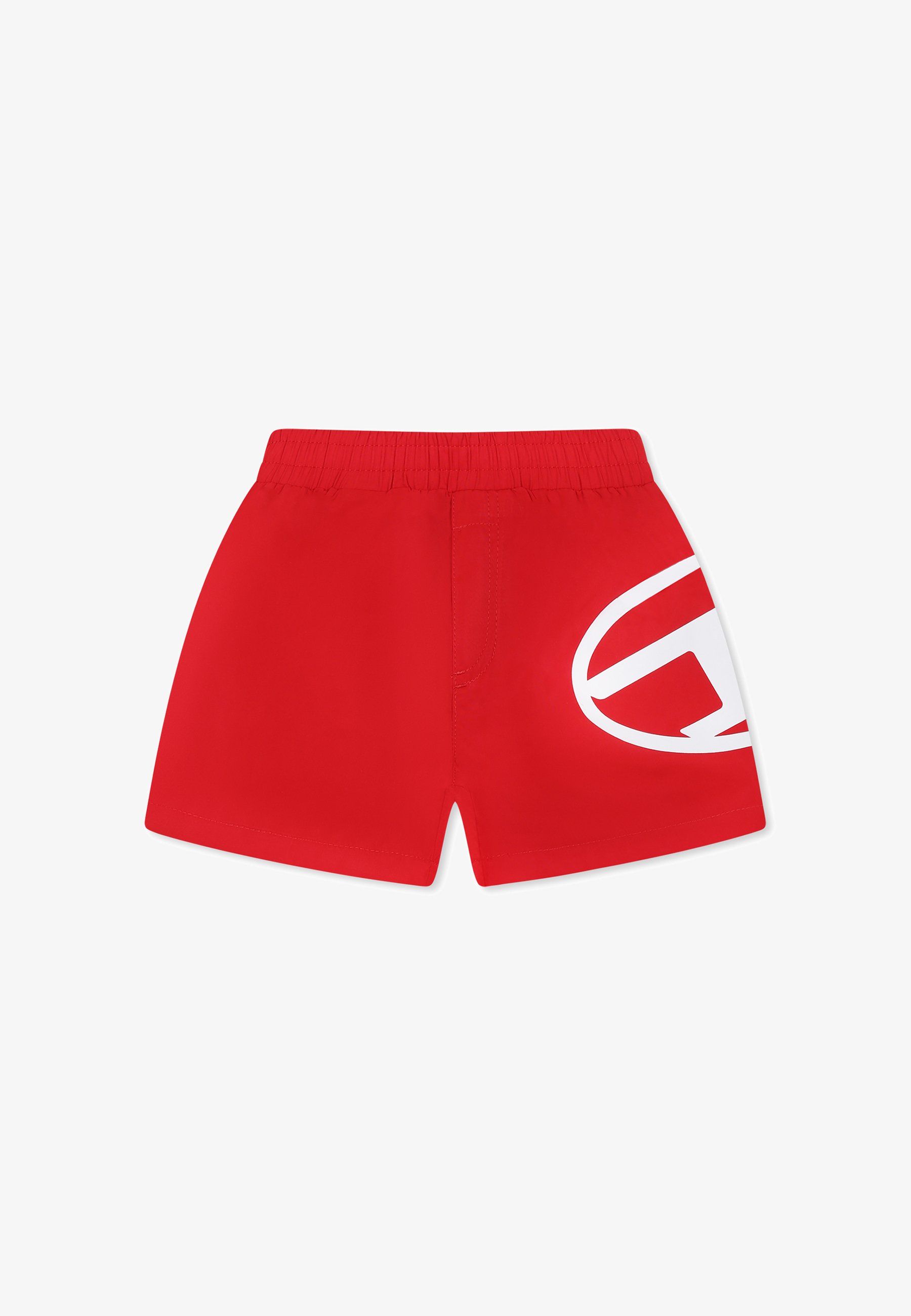 Diesel Shorts da mare red/rosso screziato - Main Image