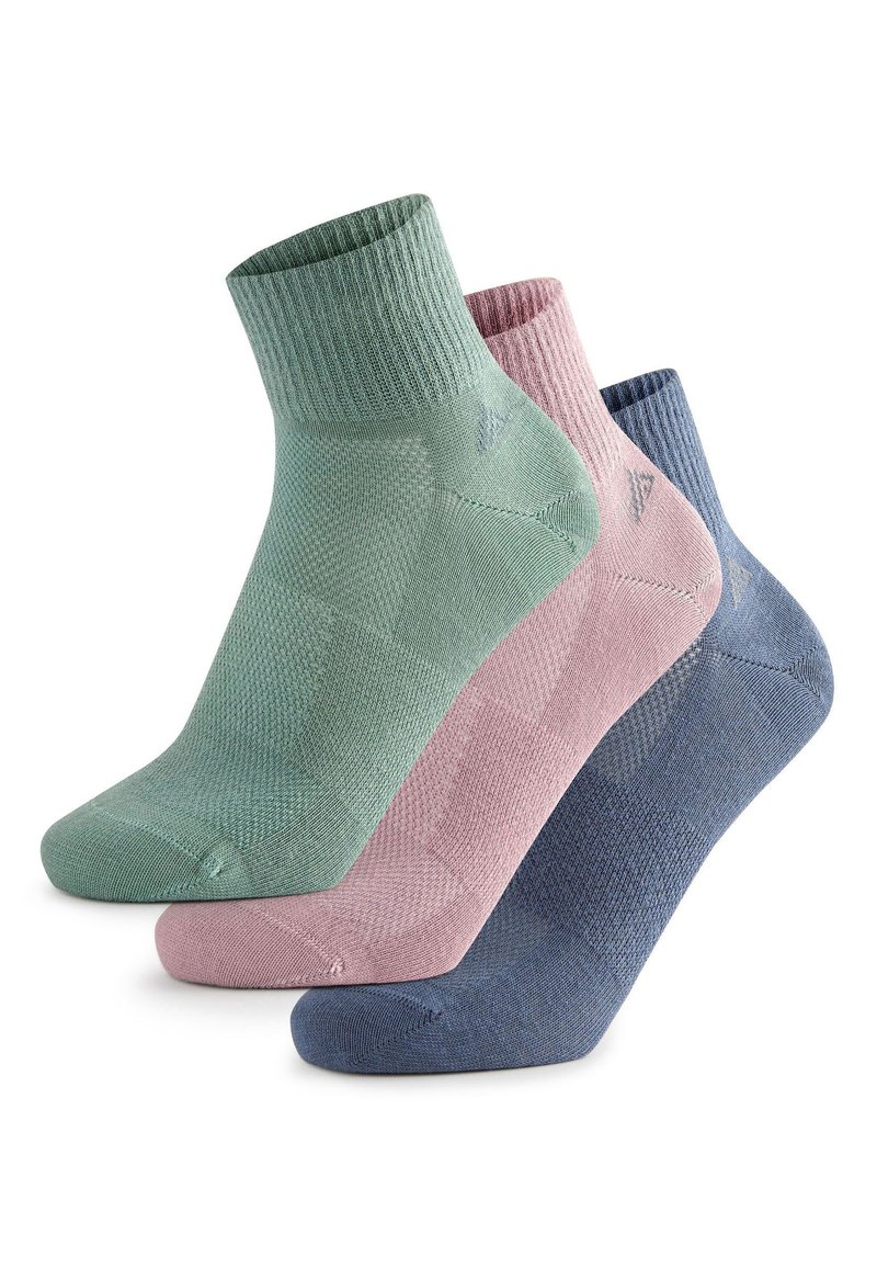 Next CROPPED ANKLE SOCKS 3 PACK Strømper blue purple/blå Zalando.dk
