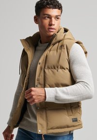Superdry & Co EVEREST - Weste - sandstone