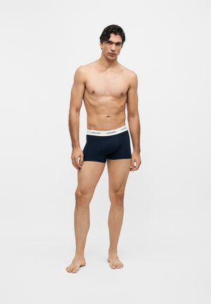 Lacoste, 3 PACK - Kurze Boxershorts - flagstone/navy blue