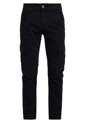 Alpha Industries AGENT - Relaxed fit jeans - black