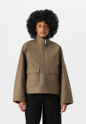 SHORT JACKET - Summer jacket - capers