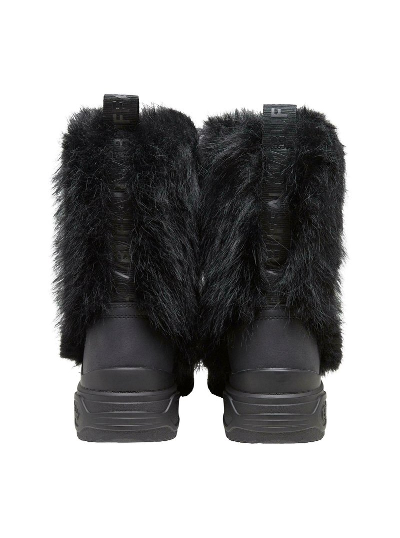 Bottes De Ski En Fourrure TÉCNICA - Taille 39 (US 8) - Fabriquées En Italie - Excellent état - Noir