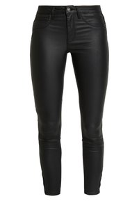 ONLKENDELL ANKLE COATED - Jeans Skinny Fit - black