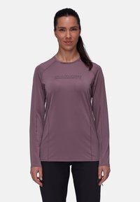 Mammut SELUN LONGSLEEVE WOMEN LOGO - Maglietta a manica lunga - flux