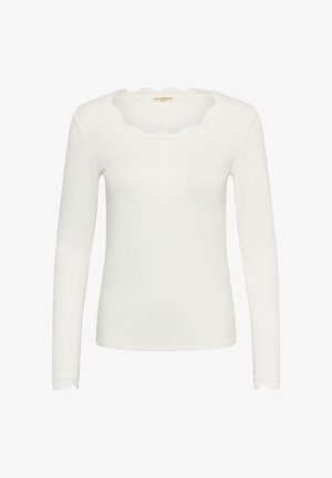 Love Copenhagen, LCTIA BASIC DETAIL LONG SLEEVE - T-shirt à manches longues - snow white