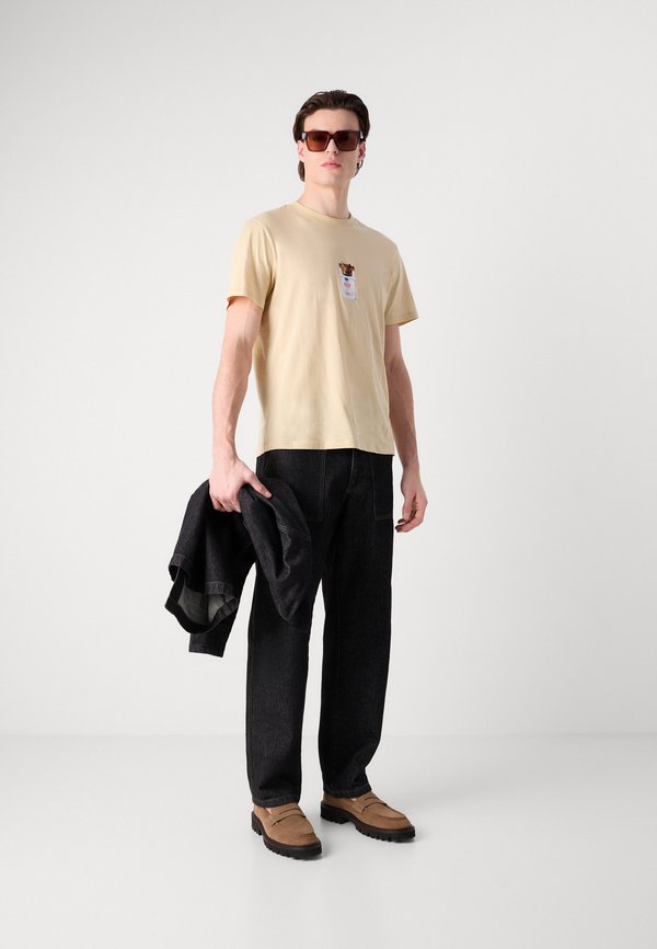 DILESSES - Print T-shirt - open beige2