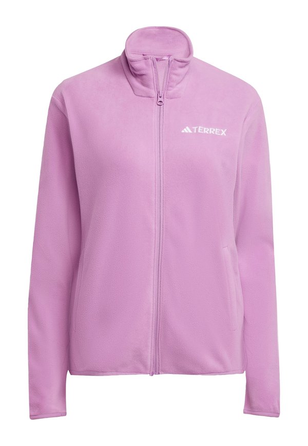 W MT ESS FZ  - Fleece jacket - preloved purple3