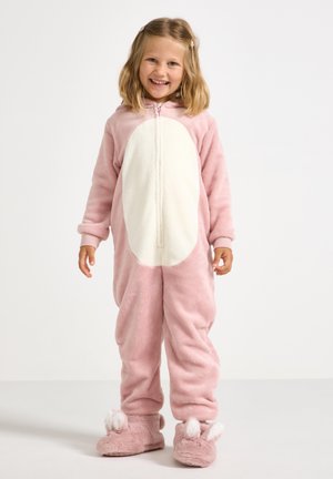 Lindex ONESIE RAINBOW KAWAII UNISEX - Kruippakje - dusty pink