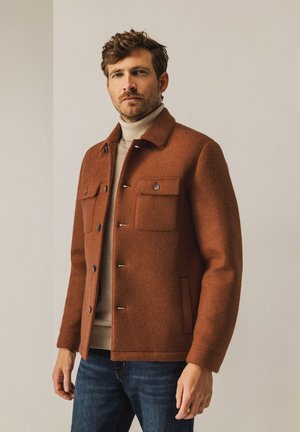 BRIQUE - Lichte jas - oranje/bruin