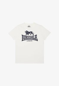 Niewybrane, ecru dark navy
