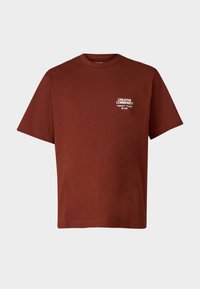 JORNOHO TEE - Majica kratkih rukava s printom - brown