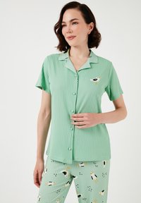 LELA REGULAR FIT SET - Pižamos komplektas - mint
