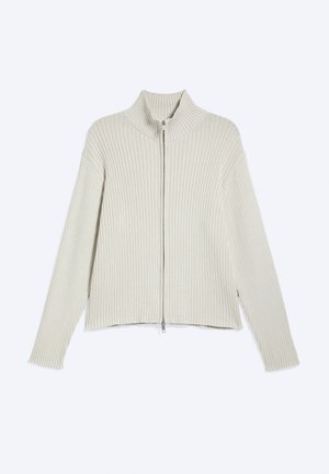 Weekday, ZIP-THROUGH - Kardigán - light mole