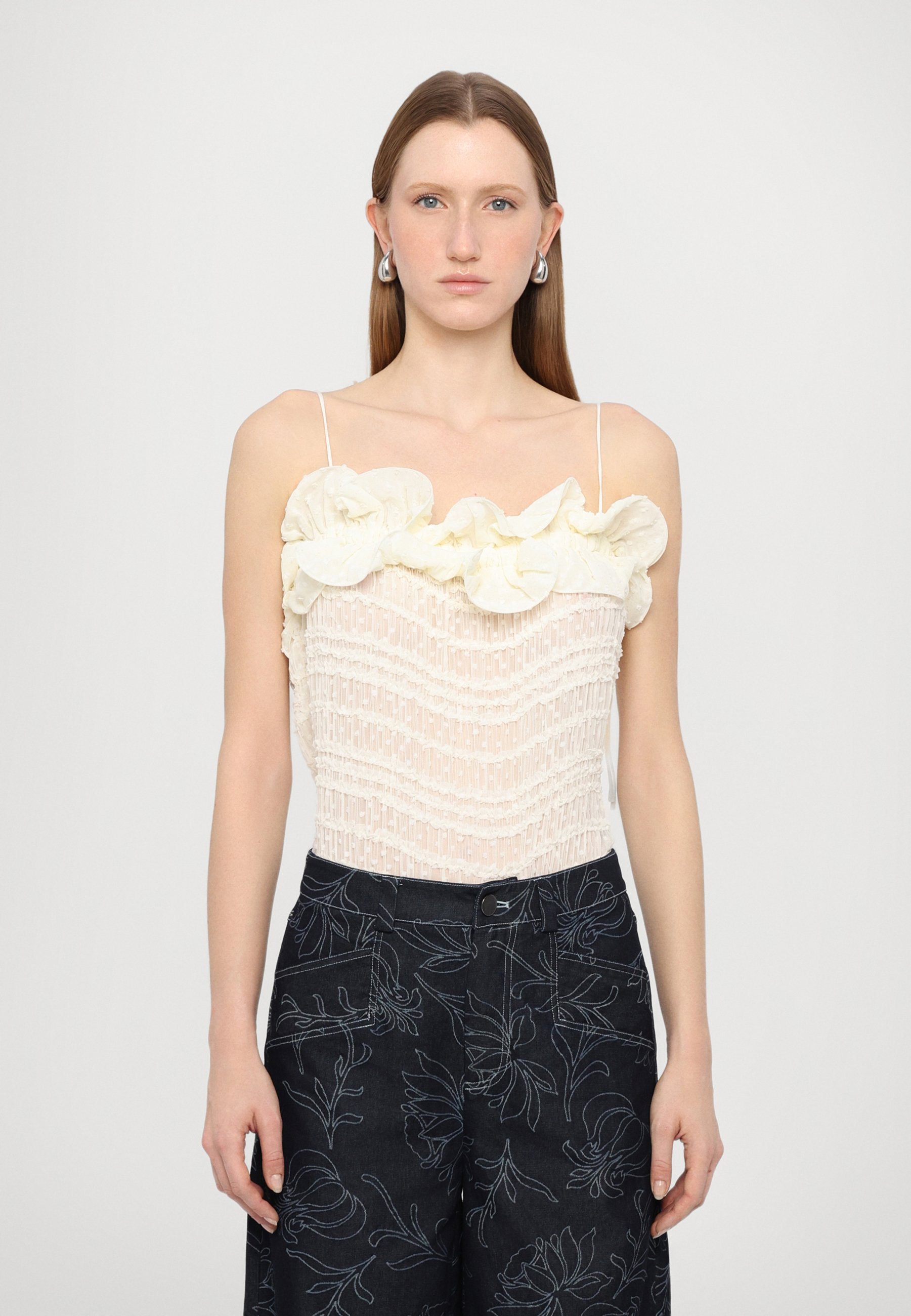 売れ筋商品|||ホフマン コペンハーゲン Tシャツ レディース トップス EXCLUSIVE GENEVIVE - Top - off white 09450b02f07a4f8d9af263b096fd59
