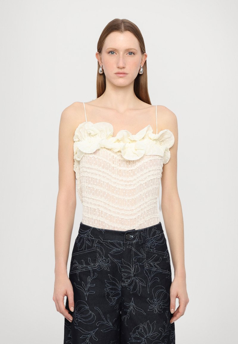 Hofmann Copenhagen - EXCLUSIVE GENEVIVE - Top - off white, Ampliar