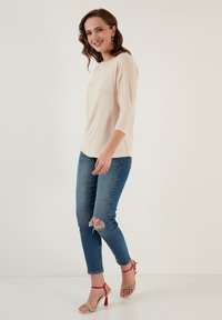 LELA CREW NECK  - Top dugih rukava - stone