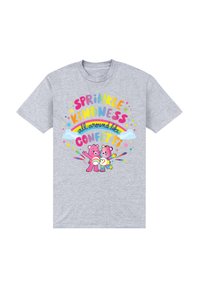 Henry Tiger CARE BEARS TOGETHERNESS SPRINKLE KINDNESS - Camiseta estampada - heather grey