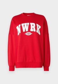 ONLDEBORAH CLUB O NECK - Felpa - mars red