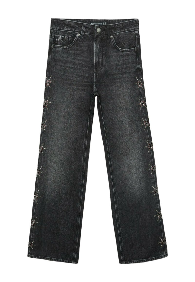 Stradivarius Straight leg jeans grijs denim/greydenim Stradivarius Straight leg jeans grijs denim/greydenim