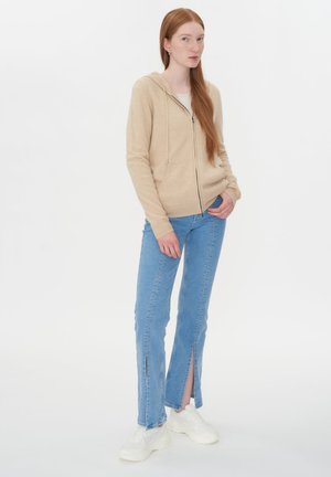 KAPUZEN MIT REISSVERSCHLUSS - Strickjacke - wk