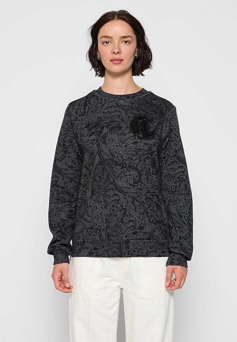 Just Cavalli Sweater donkergrijs