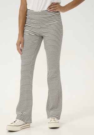 CUTEA DOLLY PANTS - Retuusid - püksid - spring gardenia/black