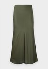 VIELLETTE MIDI - A-line skirt - dusty olive