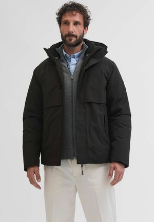 Gewatteerde jas - black