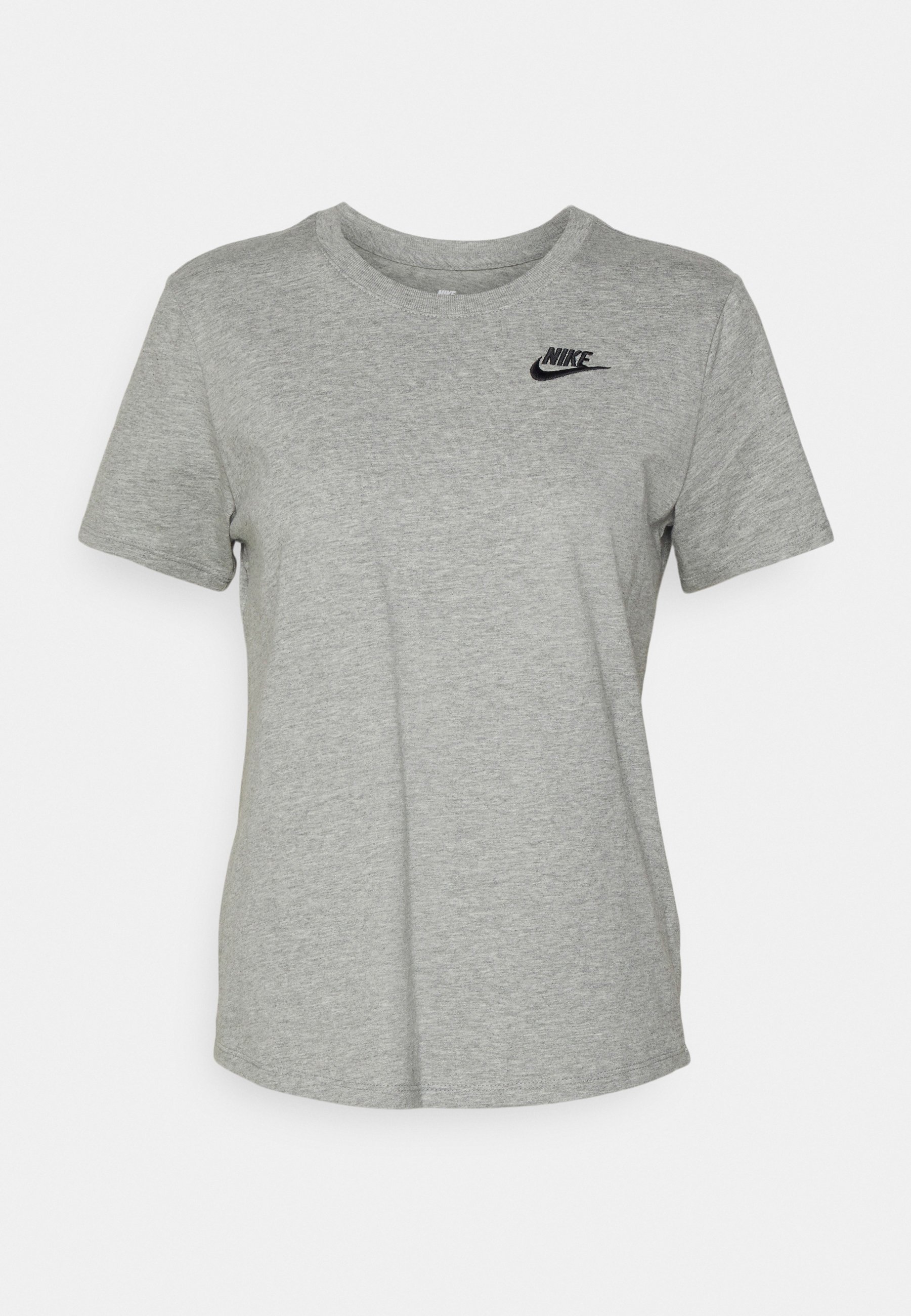 gray nike shirt women's