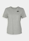 CLUB TEE - T-shirt basique - dark grey heather black
