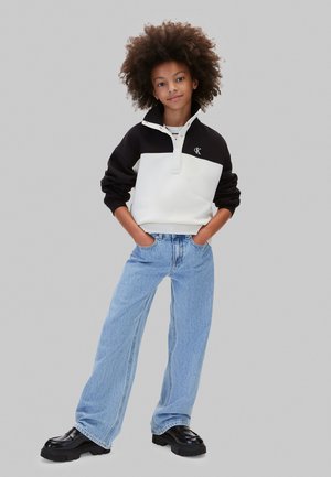 Calvin Klein Jeans, CALVIN KLEIN JEANS KIDS' COLOUR BLOCK SWEATSHIRT - Sweatshirt - turtledove