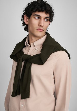 TAILORED BUTTON DOWN SHIRT - Ing - beige