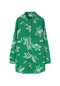 LIBU - Button-down blouse - green