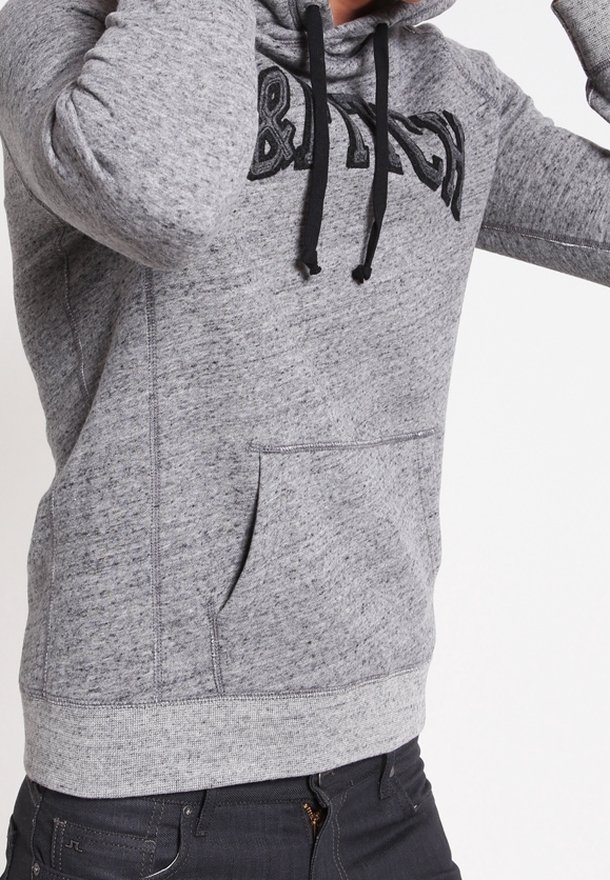Abercrombie & Fitch Hættetrøje - grey