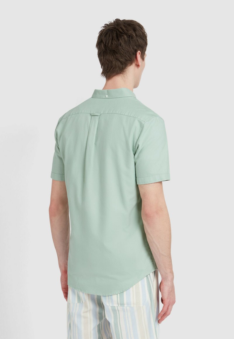 Farah Heren Brewer Katoen Oxford Slim Fit Shirt, marineblauw, 3XL