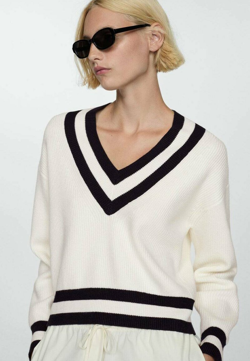 Mango Svetr - off-white