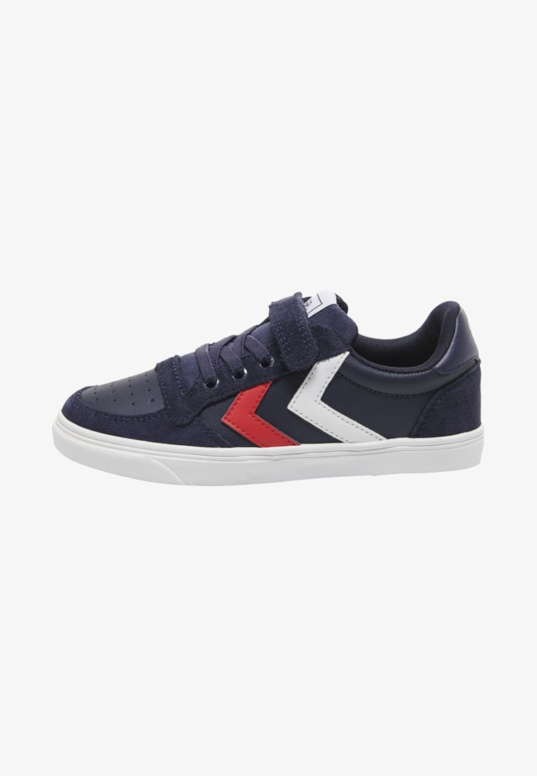 Hummel SLIMMER STADIL LOW - Joggesko - dark blue