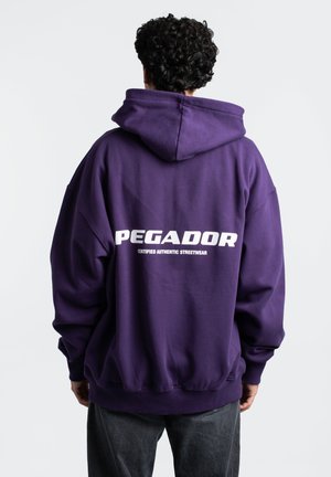 COLNE LOGO  - Sweatjacke - washed deep purple