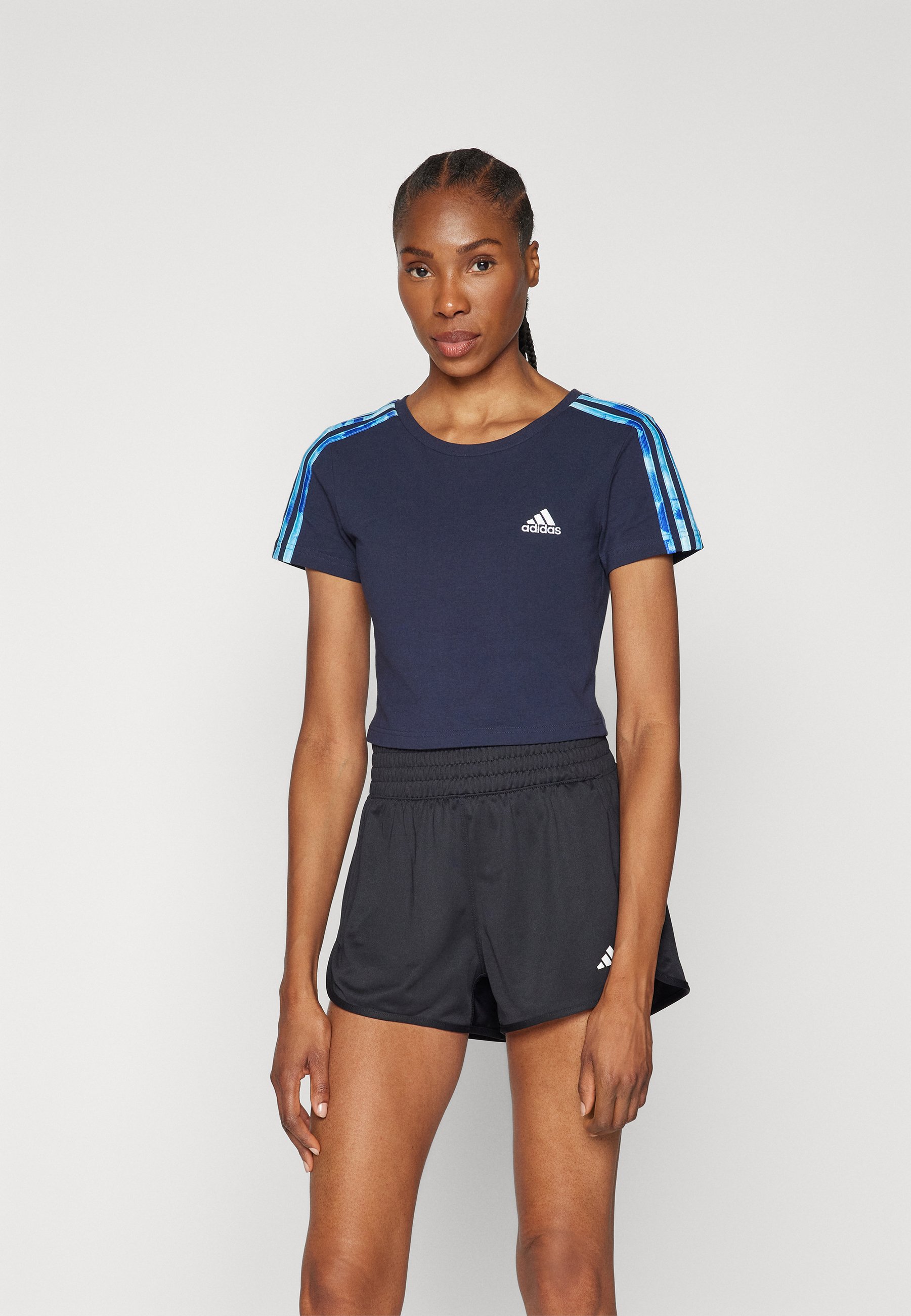 baby blue adidas top
